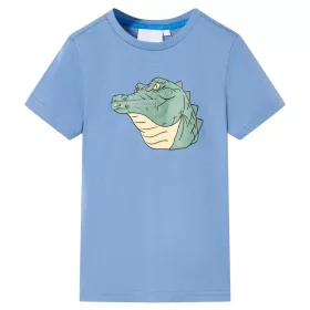 Középkék gyerekpóló 128