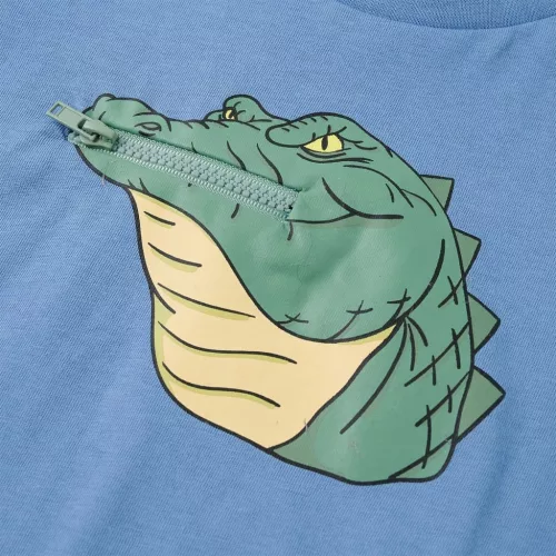 Középkék gyerekpóló 128