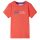 Világos piros rövid ujjú gyerekpóló 116