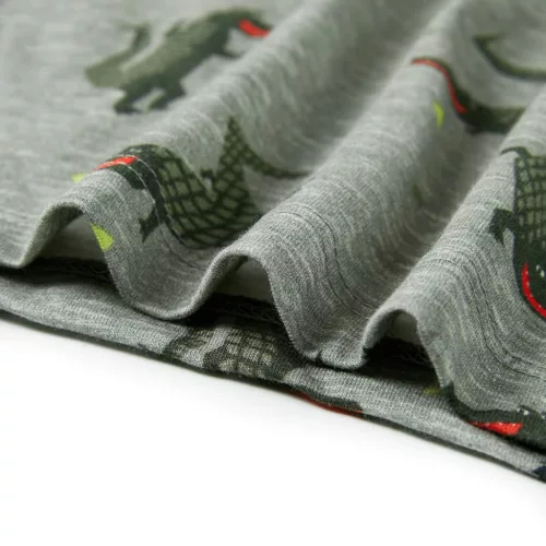 Világos keki melange gyerekpóló 104