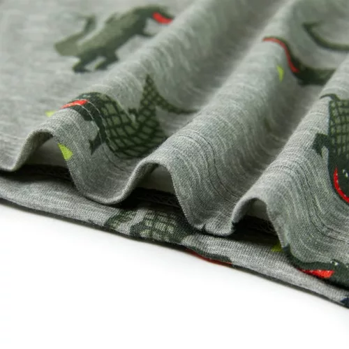 Világos keki melange gyerekpóló 128