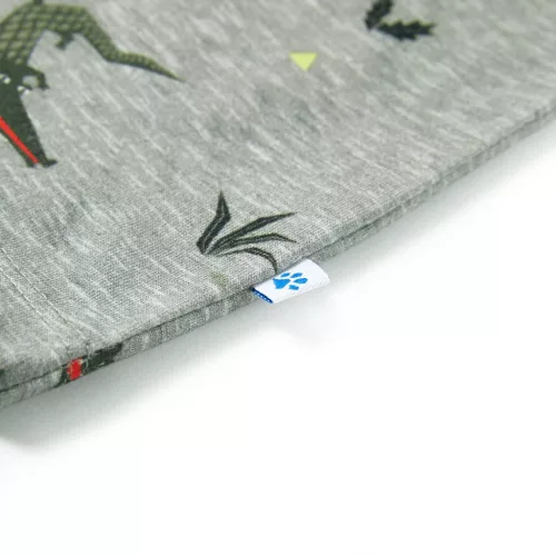 Világos keki melange gyerekpóló 140