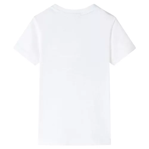 Ekrü színű gyerekpóló 128