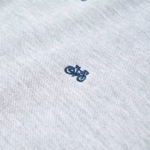 Szürke melange gyerekpólóing 92