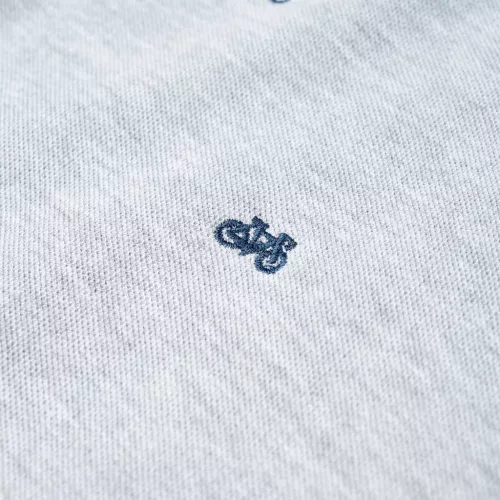 Szürke melange gyerekpólóing 104