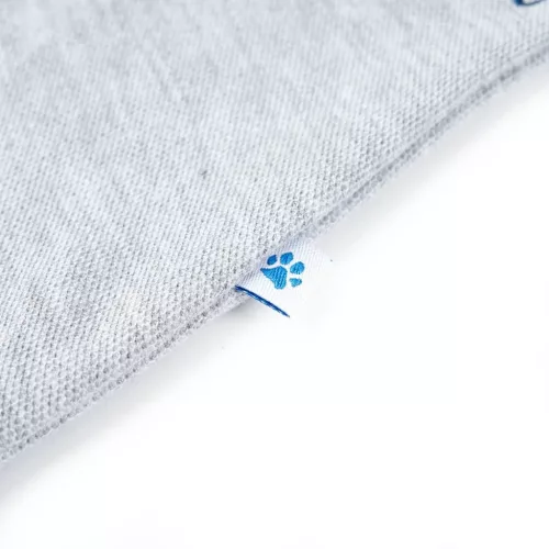 Szürke melange gyerekpólóing 116