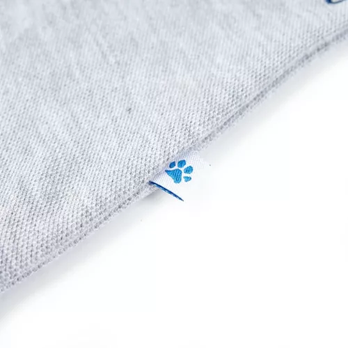 Szürke melange gyerekpólóing 140