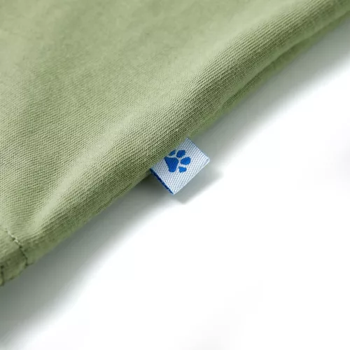 Világos keki rövid ujjú gyerekpóló 140