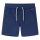 Sötétkék gyerekrövidnadrág húzózsinórral 128