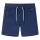 Sötétkék gyerekrövidnadrág húzózsinórral 140