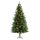 VID zöld PVC és PE karácsonyfa LED-ekkel és fenyőtobozokkal 225 cm