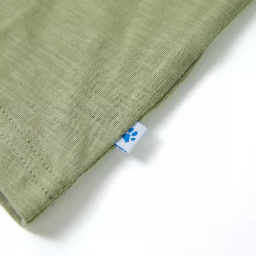 Világos keki rövid ujjú gyerekpóló 104