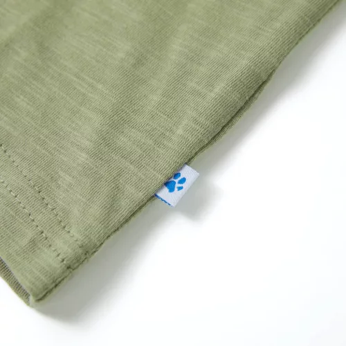 Világos keki rövid ujjú gyerekpóló 128