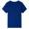 Sötétkék rövid ujjú gyerekpóló 116
