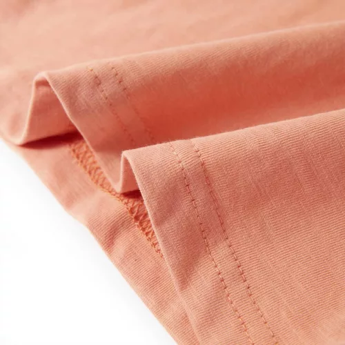 Világos narancssárga rövid ujjú gyerekpóló 128