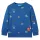 Sötétkék melange gyerekpulóver 104
