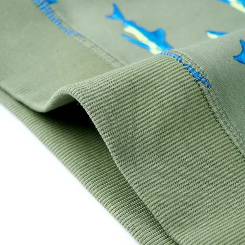 Világos keki gyerekpulóver 104