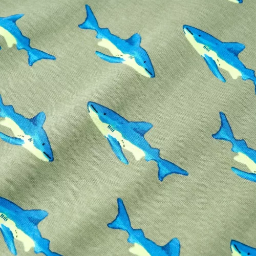 Világos keki gyerekpóló 140