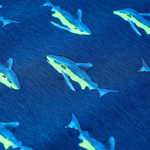 Sötétkék gyerekpóló 140