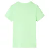 Neon zöld gyerekpóló 140