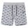 Világosszürke melange gyerekrövidnadrág húzózsinórral 116