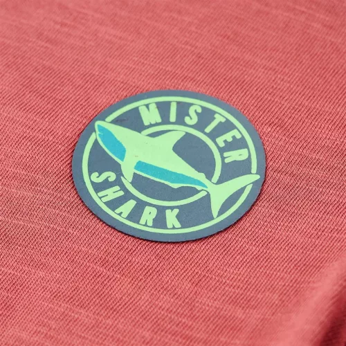 Paprika színű gyerekpóló 140