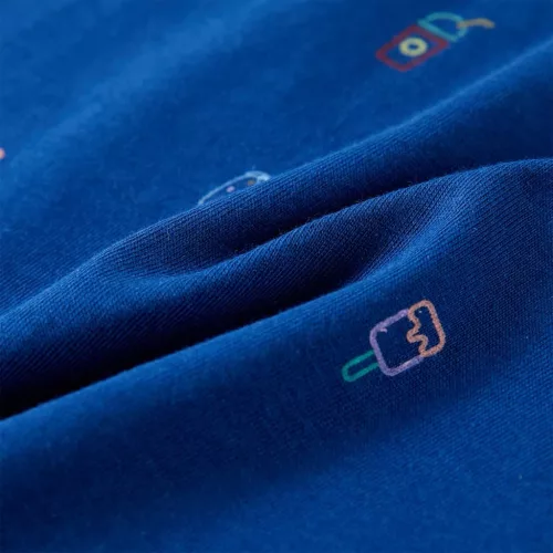 Sötétkék gyerek felső 128