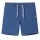 Sötétkék melange gyerekrövidnadrág húzózsinórral 116