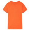Sötét narancssárga gyerekpóló 128