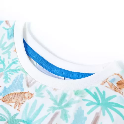 Ekrü színű gyerekpóló 104