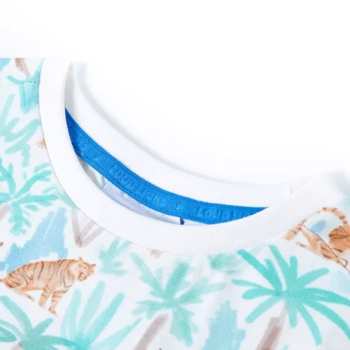 Ekrü színű gyerekpóló 140