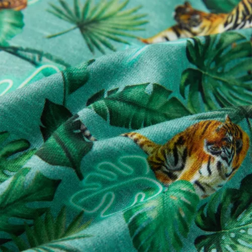 Világoszöld melange gyerekpulóver 92