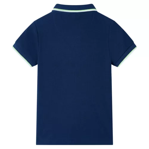 Tengerészkék gyerekpólóing 140