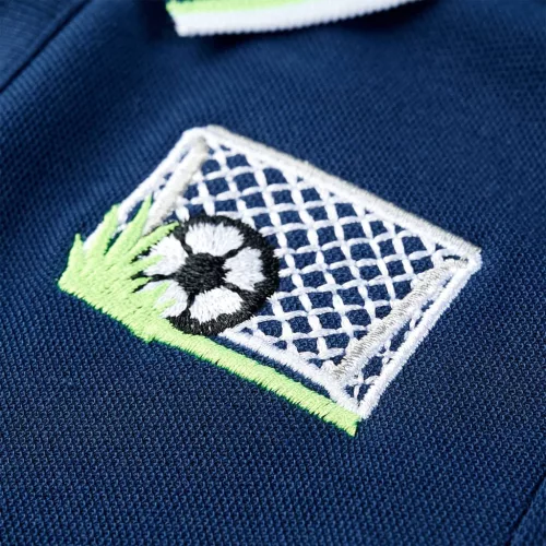 Tengerészkék gyerekpólóing 140