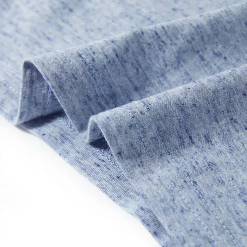 Kék melange gyerekfelső 104