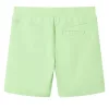Fluo zöld gyerekrövidnadrág 128