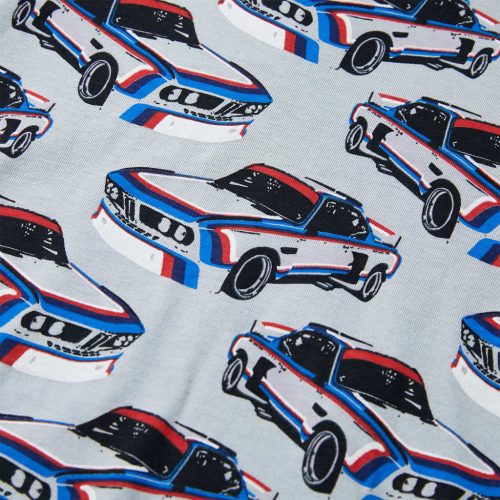 Szürke rövid ujjú gyerekpizsama 92