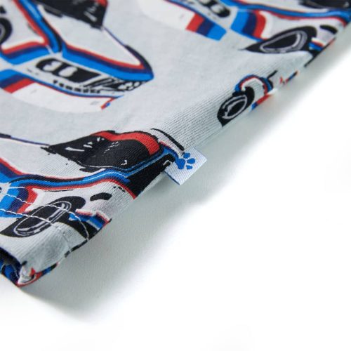 Szürke rövid ujjú gyerekpizsama 104