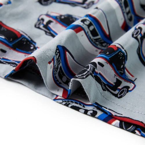 Szürke rövid ujjú gyerekpizsama 128