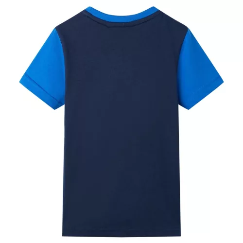 Kék és tengerészkék gyerekpóló 104