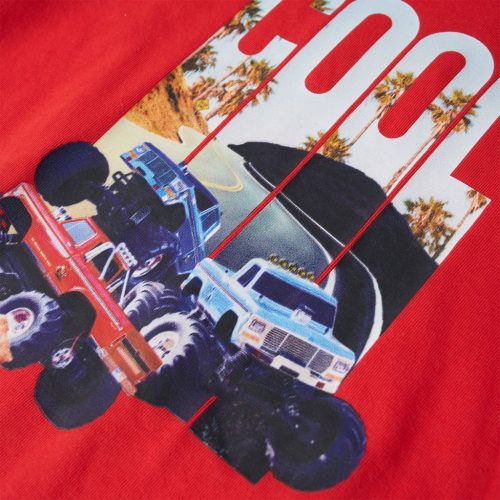 Piros gyerekpóló 116