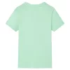 Halványzöld gyerekpóló 128