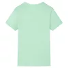Halványzöld gyerekpóló 140