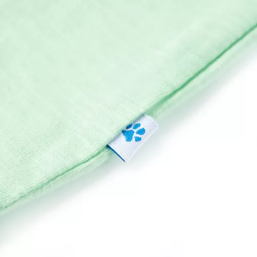 Halványzöld gyerekpóló 140