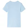 Világoskék gyerekpóló 128