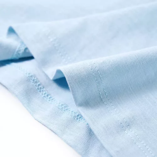 Világoskék gyerekpóló 128