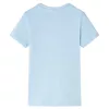 Világoskék gyerekpóló 140