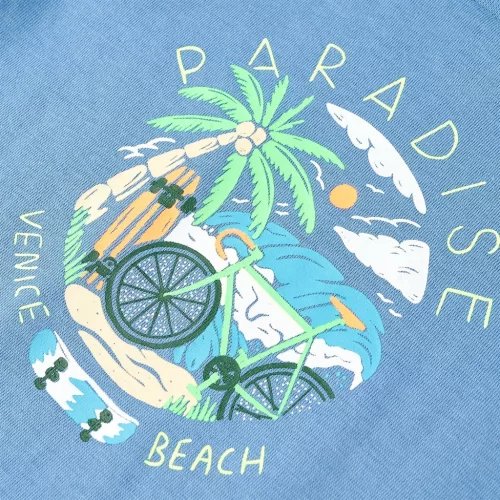 Középkék gyerekpóló 116