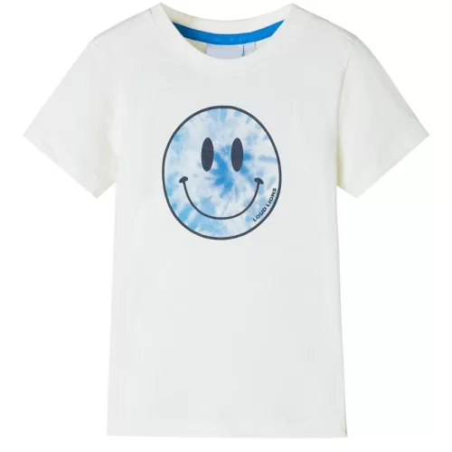 Ekrü színű gyerekpóló 128