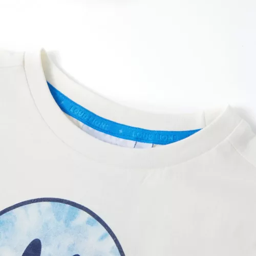 Ekrü színű gyerekpóló 128